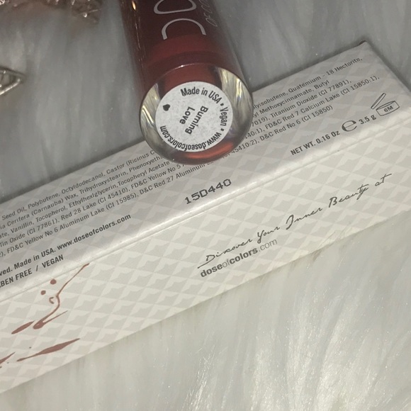 Dose of Colors  Burning Love Lip Gloss #WS - Picture 3 of 7